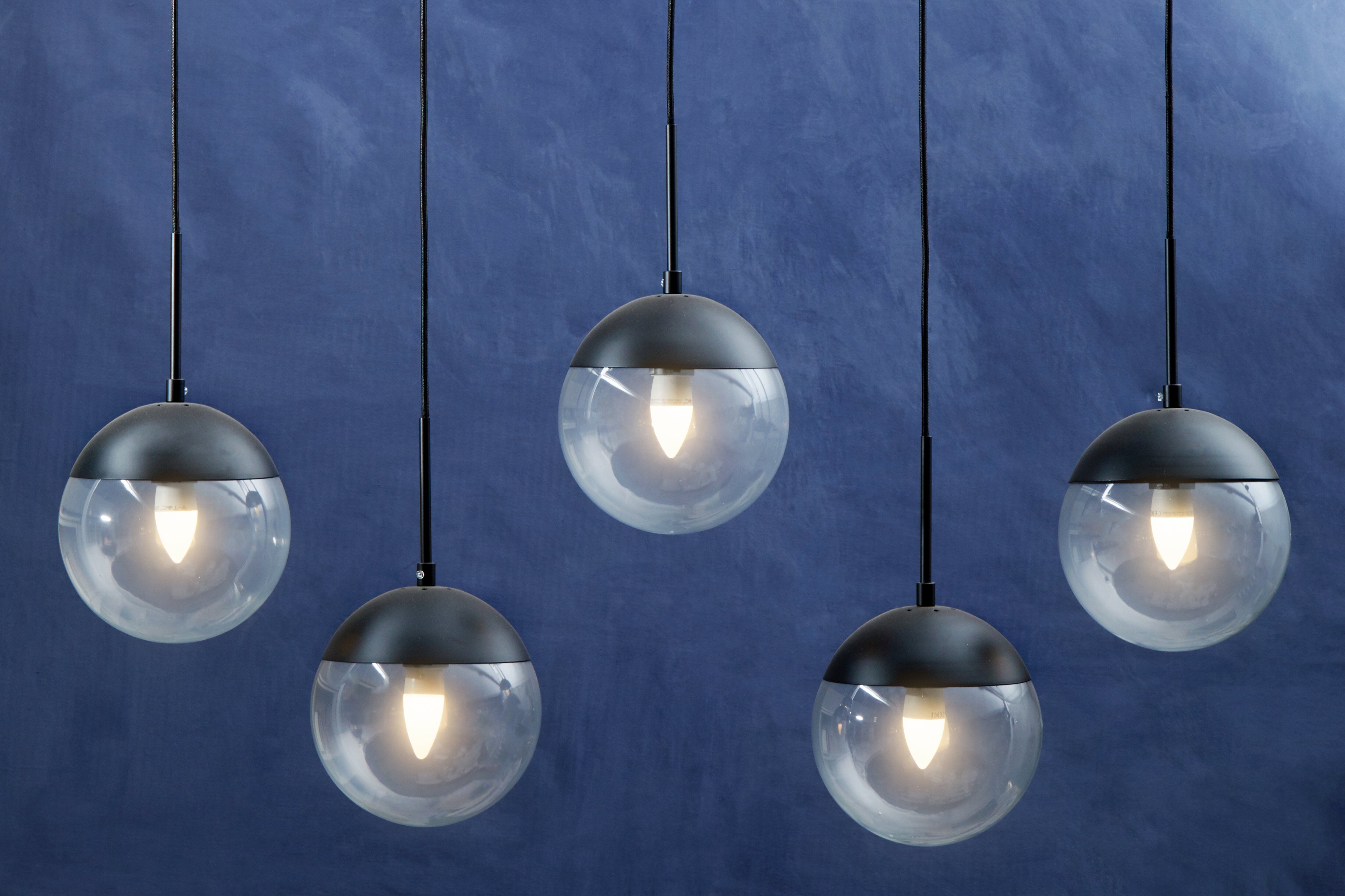 Kidston Clear Glass Shades Pendant Light